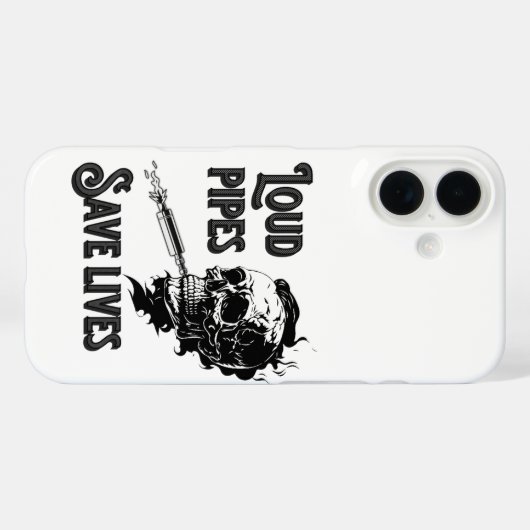 Luidbuizen redden levens Case-Mate iPhone case (Achterkant (horizontaal))