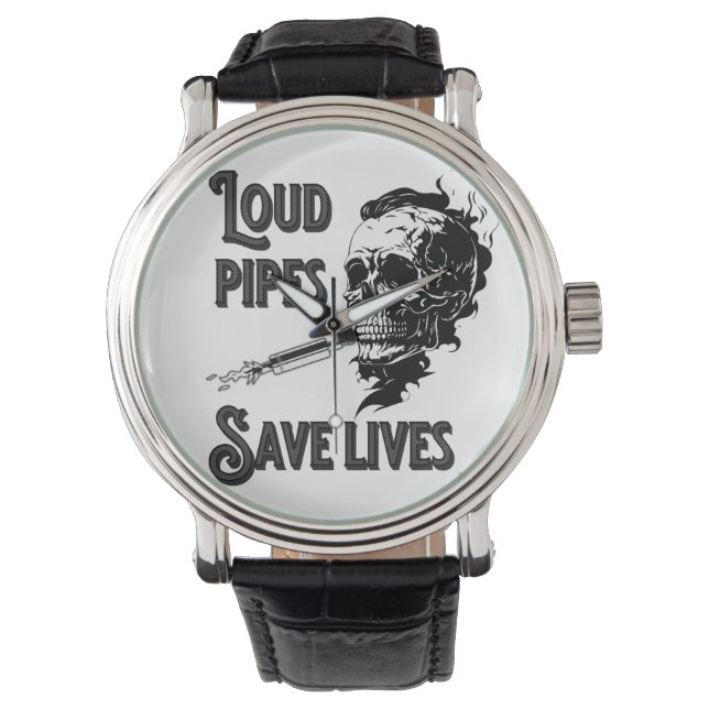 Luidbuizen redden levens horloge (Voorkant)