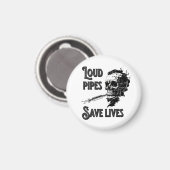 Luidbuizen redden levens magneet (Voorkant / Achterkant)