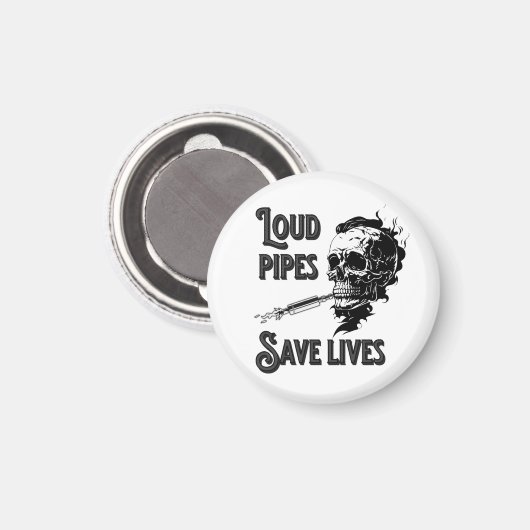 Luidbuizen redden levens magneet (Voorkant / Achterkant)