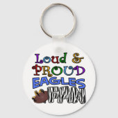 Luide Eagles Fan Sleutelhanger (Voorkant)