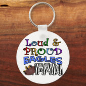 Luide Eagles Fan Sleutelhanger (Voorkant)