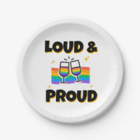 Luide en trotse LGBT Pride Rainbow Glasses