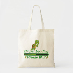 Luidenbelasting, wacht alsjeblieft. Grappig cadeau Tote Bag