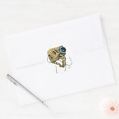 luider ronde sticker (Envelop)