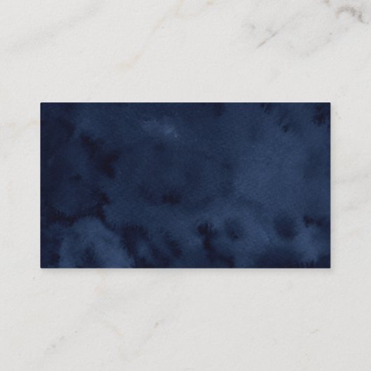 Luidere Waterverf Raffle Moon & Stars Night Sky Informatiekaartje (Achterkant)