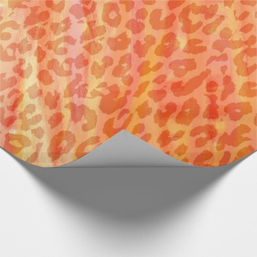 Luiderhuid voor luipaard cadeaupapier (Hoek)