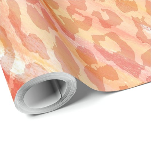 Luiderhuid voor luipaard cadeaupapier (Rol Hoek)