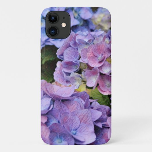 Luidooi voor lavender en roze hydrangea Flower Art Case-Mate iPhone Case (Achterkant)