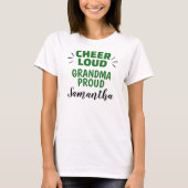 Luidruchtig Persoonlijk Oma Cheerleader Shirt (Voorkant)