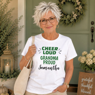 Luidruchtig Persoonlijk Oma Cheerleader Shirt