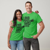 Luidruchtige Pijpen Redden Levens Grappige Auto Mo T-shirt (Unisex)
