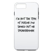 Luidspreker Case-Mate iPhone Case (Achterkant)