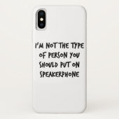 Luidspreker Case-Mate iPhone Case (Achterkant)
