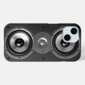 Luidspreker iPhone 15 Hoesje (Achterkant (horizontaal))