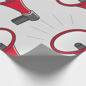 Luidspreker megafoon cadeaupapier