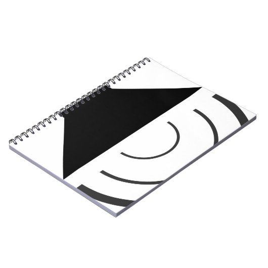 Luidspreker volume-up notitieboek (Linkerzijde)