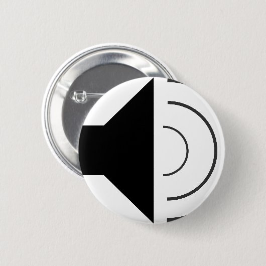 Luidspreker volume-up ronde button 5,7 cm (Voorkant /achterkant)