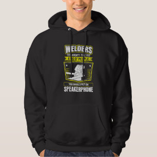 Luidsprekerphone Welder Hoodie