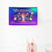 Luidsprekers Dj Feestmuziek Deejay DJs Discjockey Spandoek (Insitu)