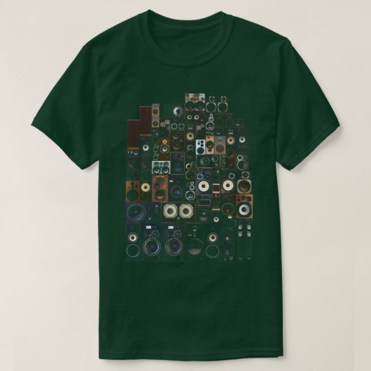 Luidsprekers T-shirt (Design voorkant)