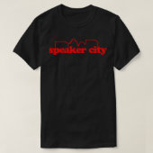 Luidsprekerstad 1 t-shirt (Design voorkant)