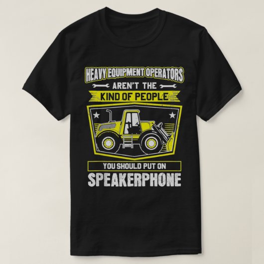Luidsprekertelefoon voor aasloketstuurprogramma t-shirt (Design voorkant)