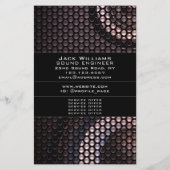 Luidsprekeruiterlijk Flyer (Achterkant)