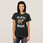 Luidstand geactiveerd Luie Ontwerp T-shirt (Voorkant volledig)