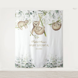 Luie Airy Groene Baby Shower Fotohokje Prop Wandkleed