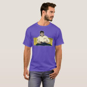 Luie CouchV Kijkend meisje T-shirt (Voorkant volledig)