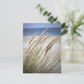 Luie dag op het strand briefkaart (Staand voorkant)