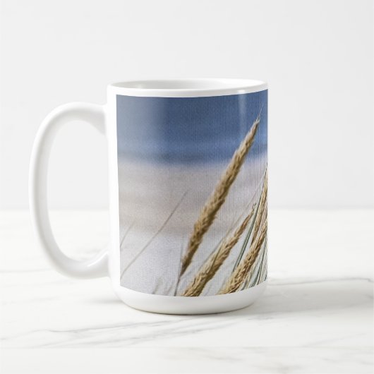 Luie dag op het strand koffiemok (Links)