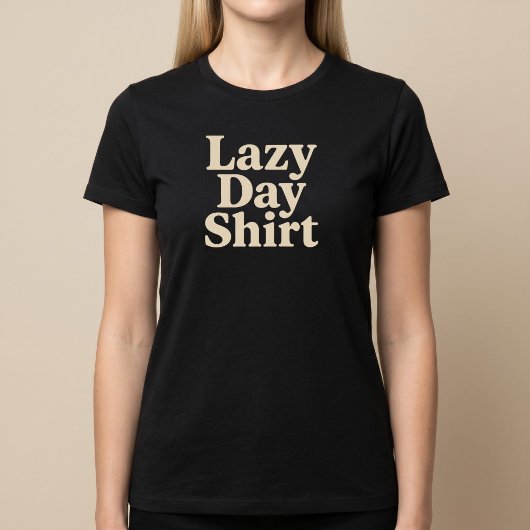Luie Dag Shirt Comfortabel