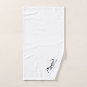 Luie dag zeilen bad handdoek (Handdoek)