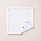 Luie dag zeilen bad handdoek (Wasdoekje)