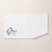 Luie dag zeilen bad handdoek (Handdoek)