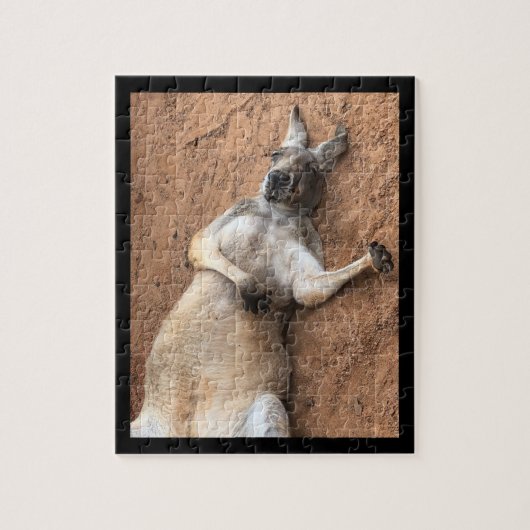 Luie Dagen Kangoeroe Legpuzzel (Verticaal)
