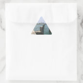 Luie dagen op de steiger sticker (Tas)