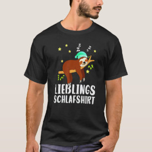 Luie Dieren Nachthemd Slaap Pyjama Luiaard T-shirt
