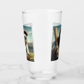 luie honkballer glas (Rechts)