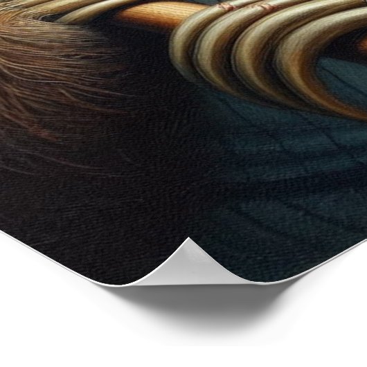 luie honkballer poster (Hoek)