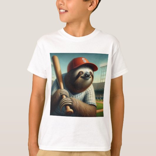 luie honkballer t-shirt (Voorkant)
