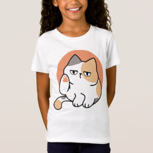 Luie Kat Houding – Te Verveeld Om Me Te Bekommeren T-shirt