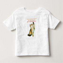 Luie Kat Liefhebber Grappige Cute Kat Kinder Shirts