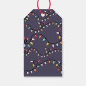 Luie kerst cadeaulabel (Achterkant)