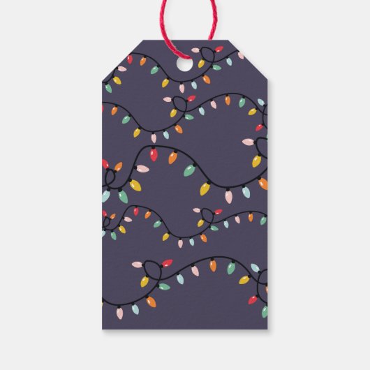 Luie kerst cadeaulabel (Achterkant)