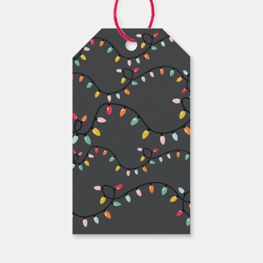 Luie kerst cadeaulabel (Achterkant)