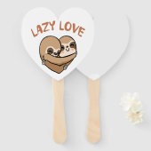 Luie Liefde      Handwaaier (Voorkant en achterkant)