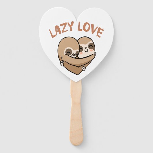 Luie Liefde      Handwaaier (Voorkant)